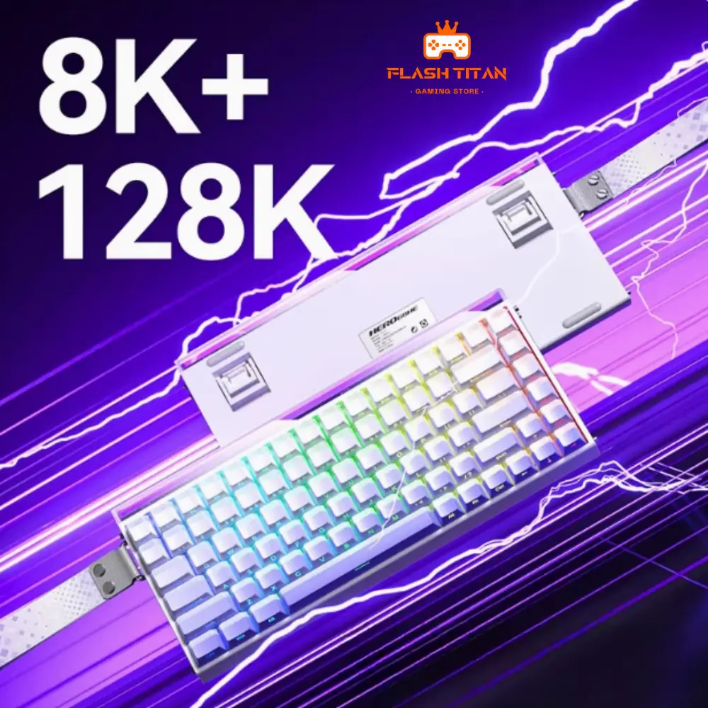 Bàn Phím Cơ Gaming Aula Hero 84 HE - Rapid Trigger - Switch Nam Châm 8k Polling Rate - RT 0.01mm | BigBuy360 - bigbuy360.vn Bàn Phím Cơ Gaming Aula Hero 84 HE - Rapid Trigger - Switch Nam Châm 8k Polling Rate - RT 0.01mm | BigBuy360 - bigbuy360.vn