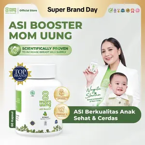[DEALS] Mom Uung ASI Booster 60 Kapsul - Pelancar ASI Ibu Hamil & Busui - Halal BPOM Non Fenugreek