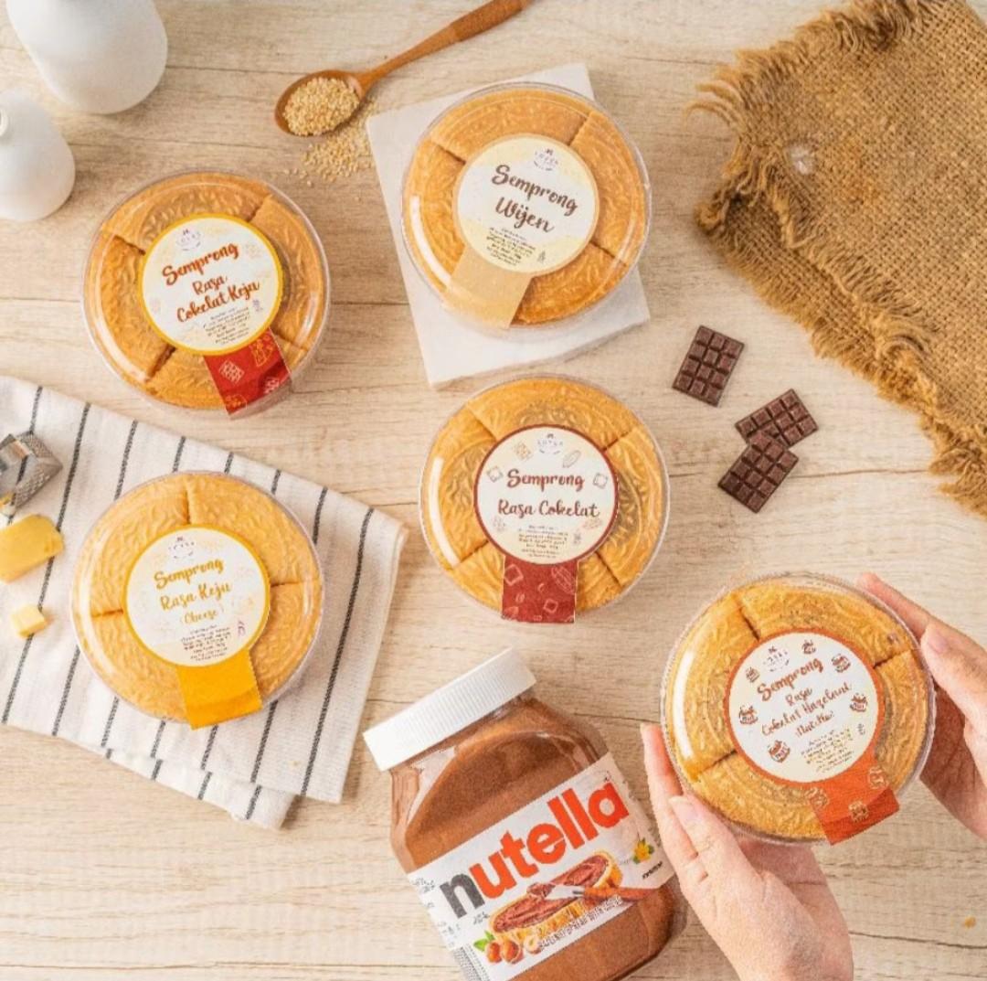Loves Semprong Toples MINI  Berbagai Varian Kue Kering Cemilan Enak Snack Makanan Food
