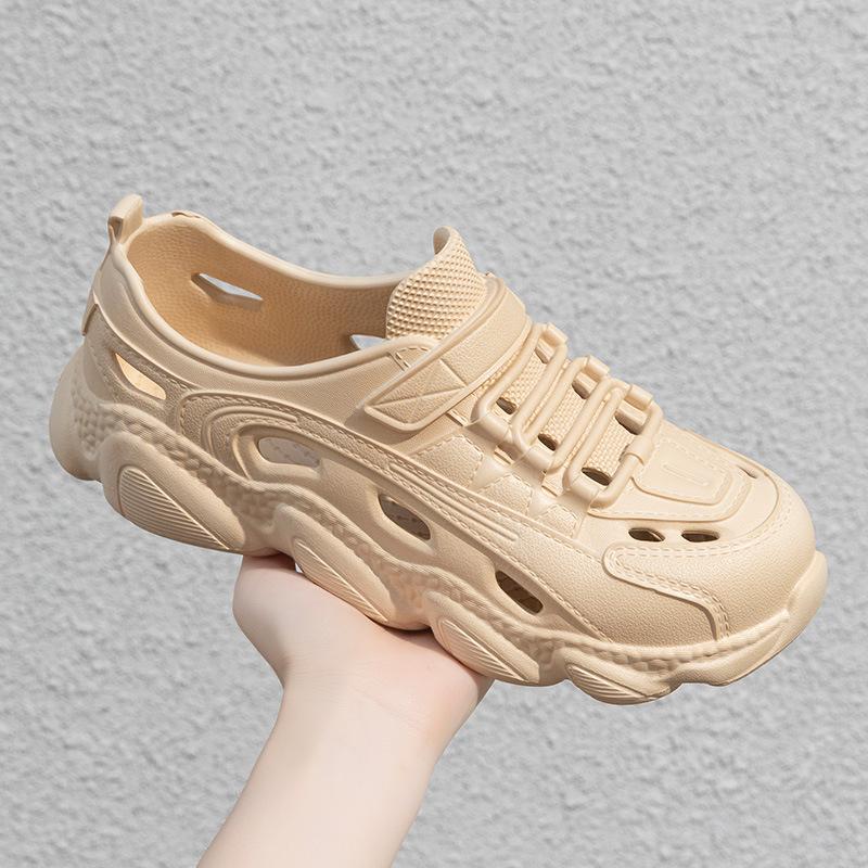 Giày Nam Thời Trang Có Lỗ Thoáng Khí Thích Hợp Cho Mùa Hè Có Thể Mặc Cặp Đôi Thích Hợp Để Câu Cá Bãi Biển Thể Thao Lội Nước Theo Dõi Sông Dép Giày Nữ Nam Và Nữ Cùng Phong Cách Cỡ Nhỏ Hơn