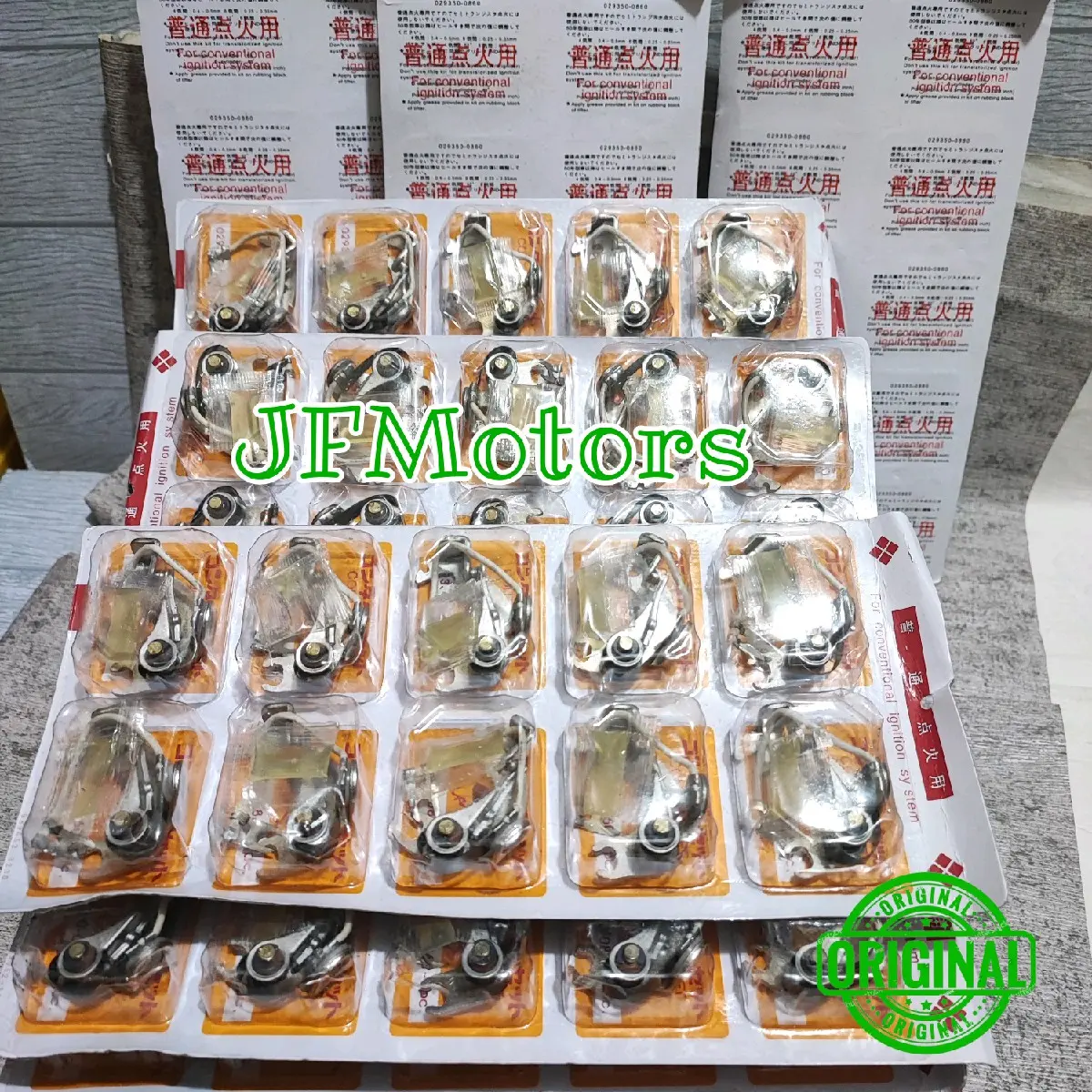PLATINA DENSO CONTACT POINT KATANA CARRY ST100 SIERA COROLLA TWINCAM