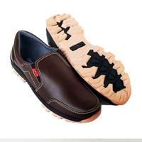 Gambar ZACK 39-43 Sepatu Slip On Kulit Asli Pria Casual Outdoor Kerja Kantor Anti Selip Cokelat Matte Elegan "Yaris 01" - COKLAT, 39 dari MZACK STORE OFFICIAL Kab. Mojokerto 5 Tokopedia