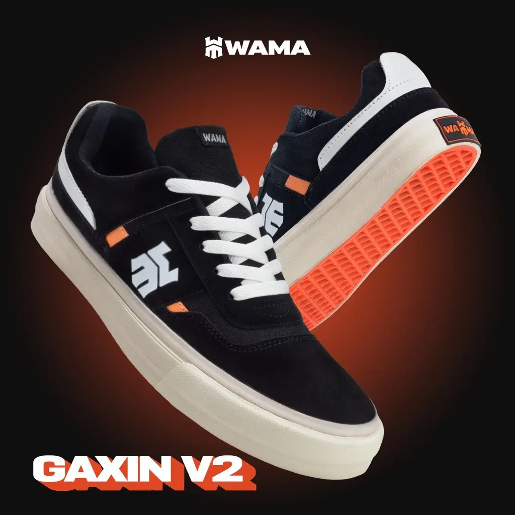 - Gaxin - Sepatu Sneakers Pria SEPATU SKATEBOARD BMX olahraga lari main sepatu vulcanized outdoor running