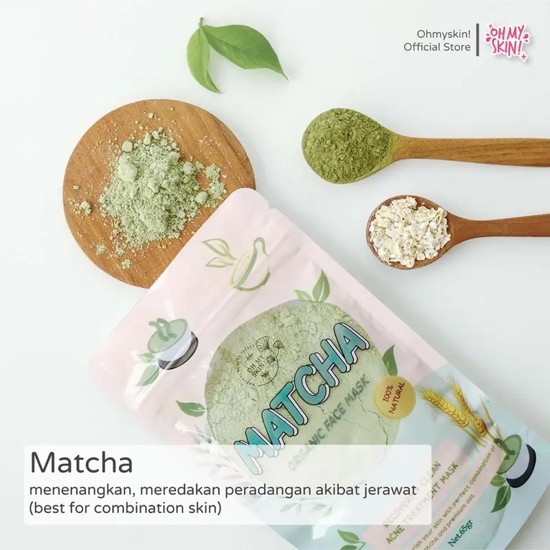 (GRATIS KUAS MASKER SILIKON) MASKER OH MY SKIN 25GR 5