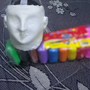 [COD] Clay  Mainan Edukasi Lilin Anak Clay isi 12 Warna Mainan Anak isi 12pcs Polymer Clay 12