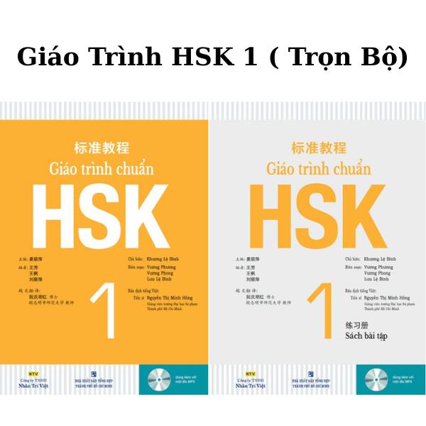 Sách Giáo Trình Chuẩn HSK 1 (SGK + Bài Tập) - Bản Đen Trắng ( Bản in đẹp)