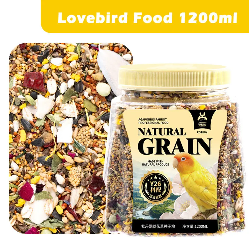 Jonsanty Lovebird Bird Complete Food Mix Foraging 1200ml