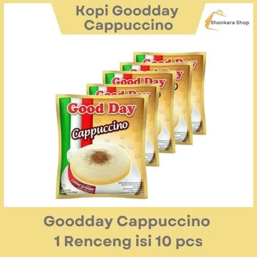PROMO!! Kopi Instan Goodday Cappucino (10 x 25 gr) - Shop | Tokopedia