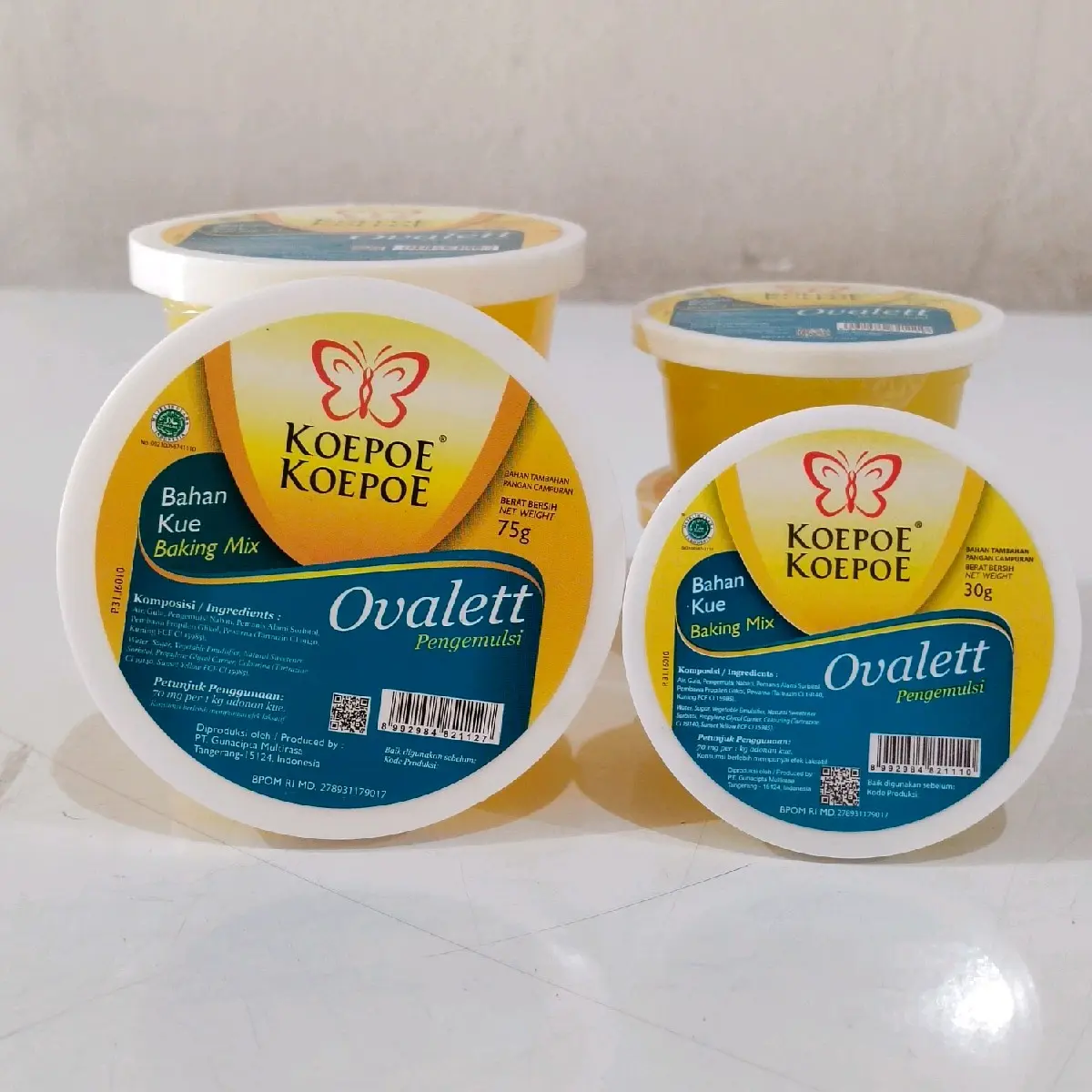 Ovalett Koepoe Koepoe 75 gr & 30 gr