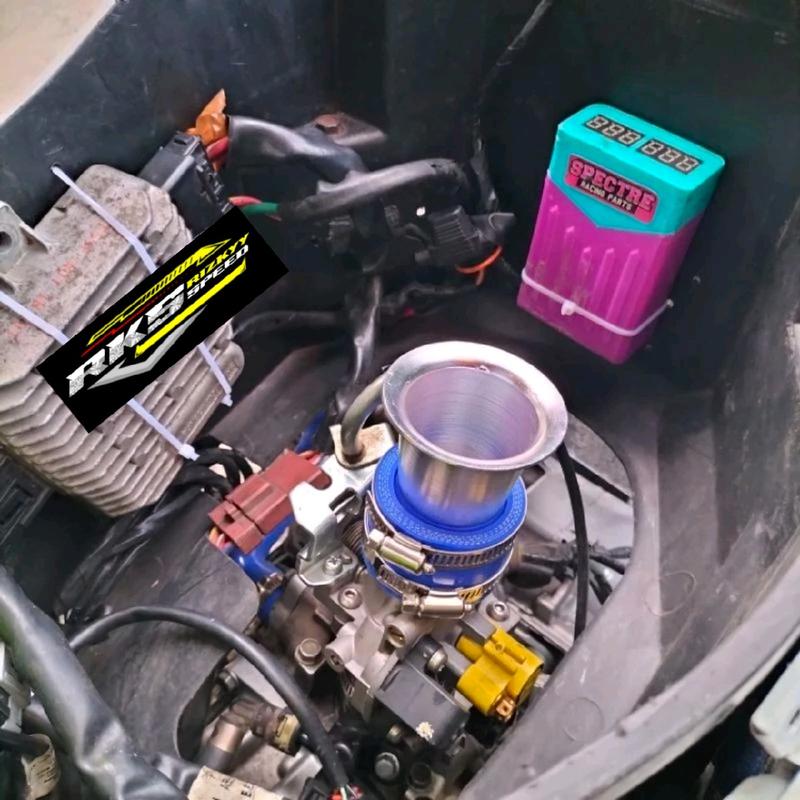 Velocity Throttle Body Downdraft Super Flow TB 22 24 26 28 30 32 34 36 Universal Nmax Aerox PCX Vario Beat Motorcycle 1