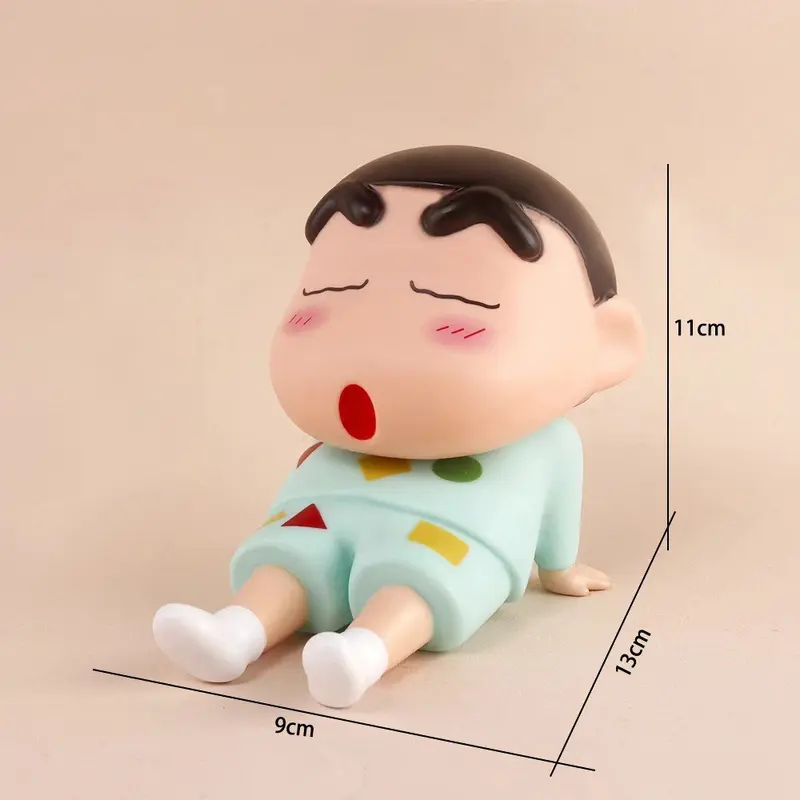 Mainan Tempat ponsel yang dapat dilepas Crayon Shin-chan Mainan anak-anak yang lucu Ornamen buatan tangan 3