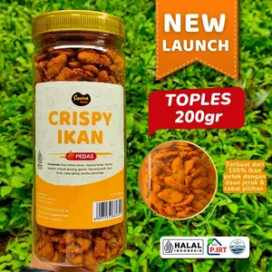Crispy Ikan Petek Kemasan Toples 200gr Sipetek Food