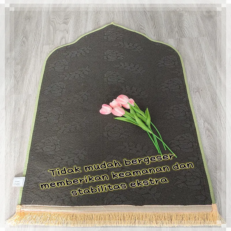 NEW!! Sajadah anti slip sajadah aesthetic turki premium tebal sajadah custom nama kubah aesthetic premium 2
