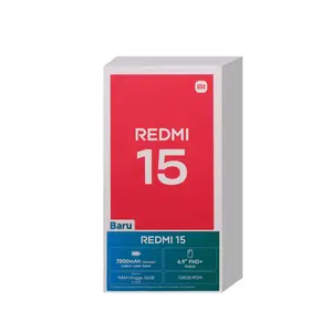 Xiaomi Redmi 15 NFC / Redmi 15C 6/128GB 8/128GB 8/256GB 6.9" Full HD+ 144 Hz LCD Garansi Resmi