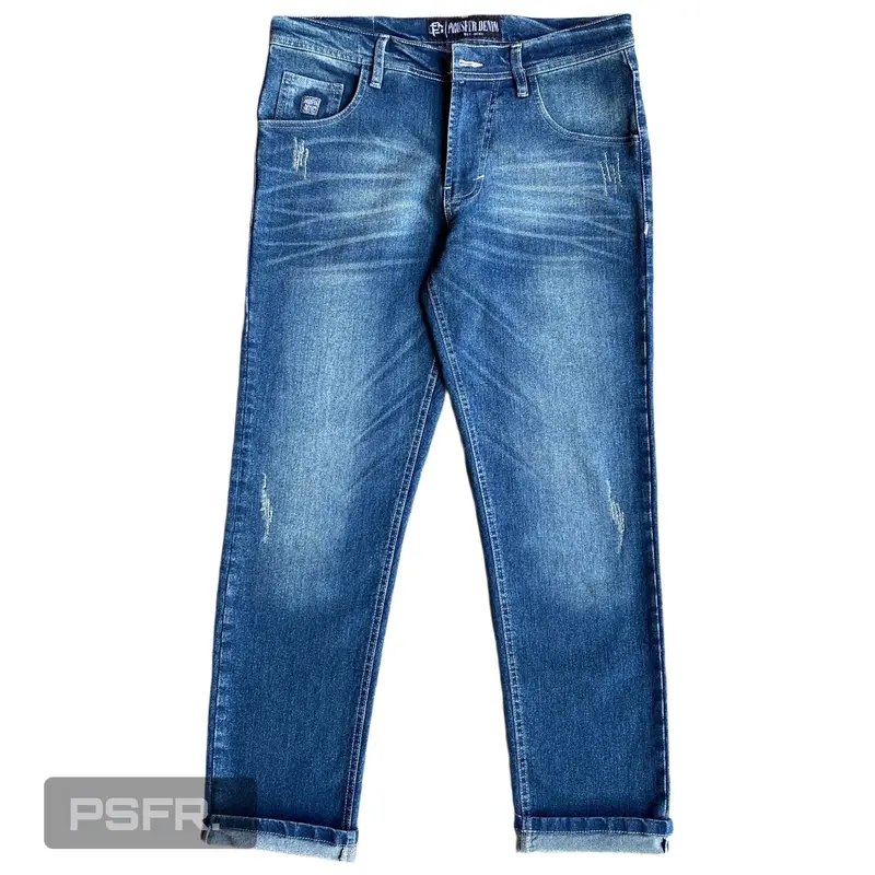 PSFR Celana Jeans Denim Pria Panjang Pria Slimfit Selvedge