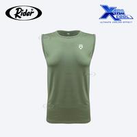 Gambar Rider Xtracool Muscle Tee - Singlet Fitness Pria R257BW isi 1 Pcs - L, Hitam - Hitam, M dari Rider Authorized Palembang Kota Palembang 3 Tokopedia