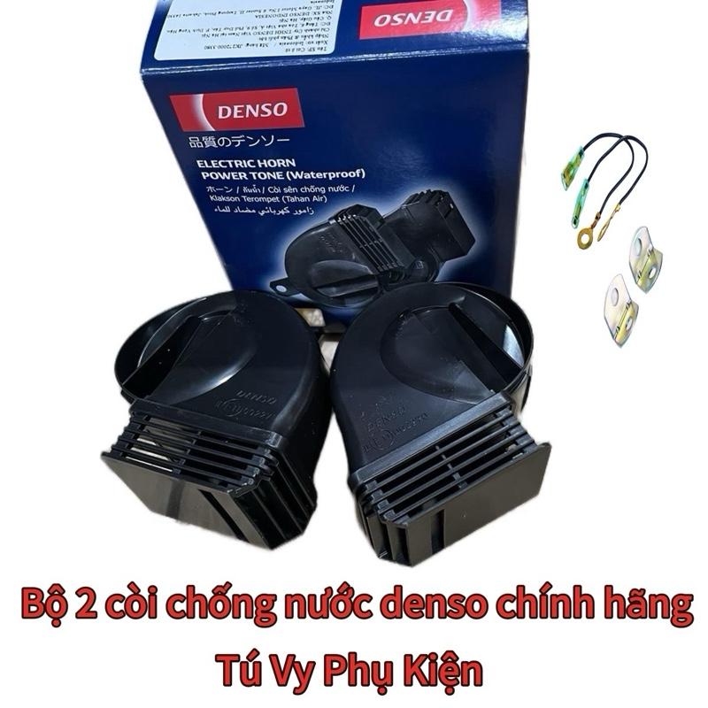 Còi Denso chống nước chính hãng 12v _còi denso chống nước kêu to lắp xe ôtô xe tải 12v -phụ kiện ô tô - Nhại Còi kèn