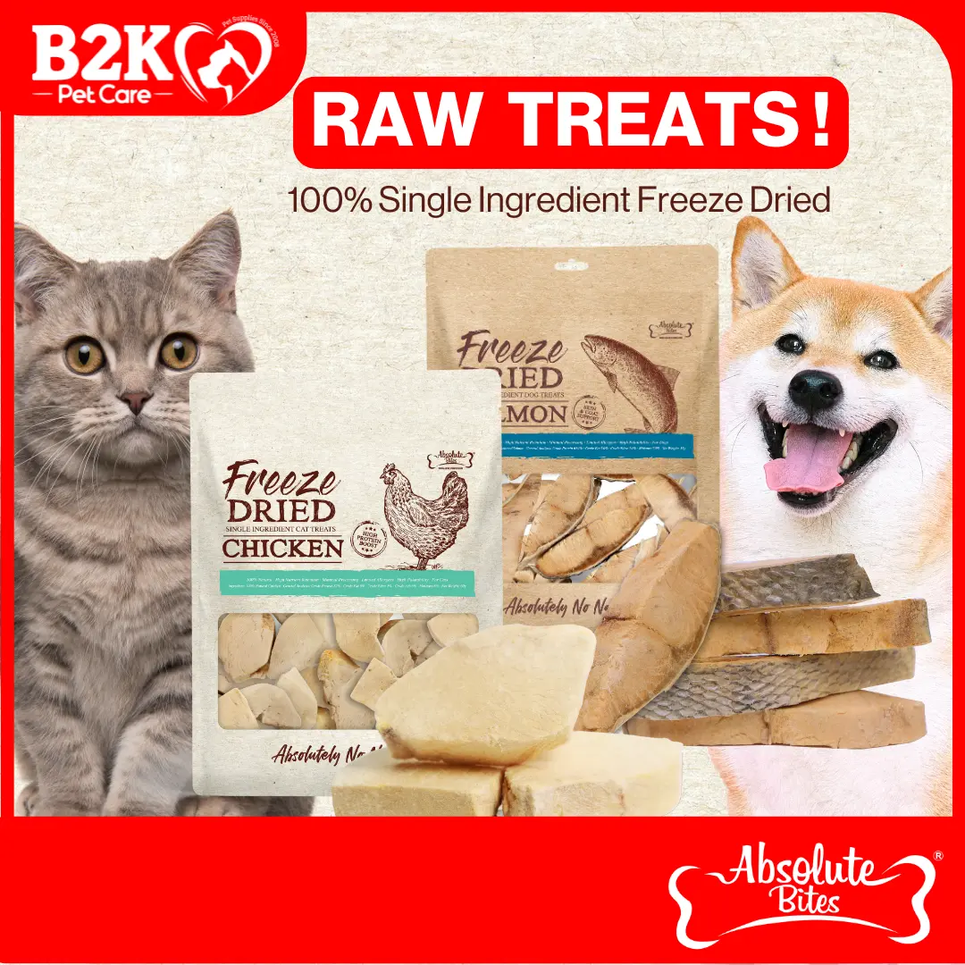 Absolute Bites Freeze Dried Dog & Cat Treats treats treats  for