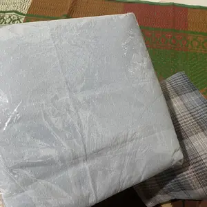 Nakusa Kain Katun Combed 30s Premium Motif Polos Dobby Benang Warna (Yarn Dyed) D02