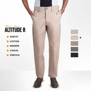 Emba Classic - Altitude R Celana Panjang Pria Chino Slim Fit Collection  Casual