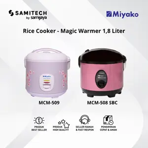 [TERLARIS] MIYAKO RICE COOKER 509  MAGIC COM 509 MCM 509 508 SBC 1,8 LITER BERGARANSI