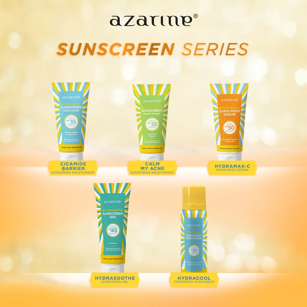 [BEST SELLER] Azarine All sunscreen Series sunscreen bruntusan Berminyak Facial