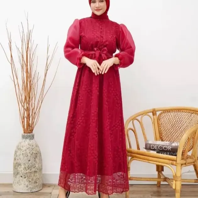 Kalayla dress brokat organza 3