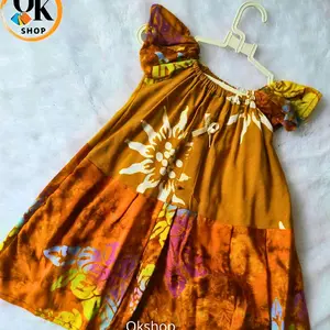 TERMURAH Daster lengan Anak Perca 1-2 Tahun RANDOM/Dress Bayi/Dress Anak/Daster Anak MURAH/Daster Yukensi Rayon Perempuan Cewek Bunda