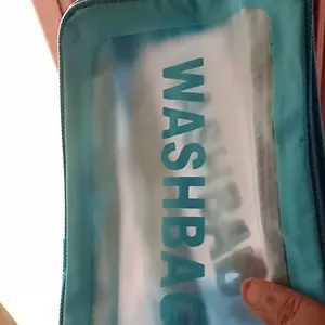 Tas Organizer Transparan washbag Serbaguna dengan Berbagai Macam Bentuk dan Ukuran - Travel Essentials