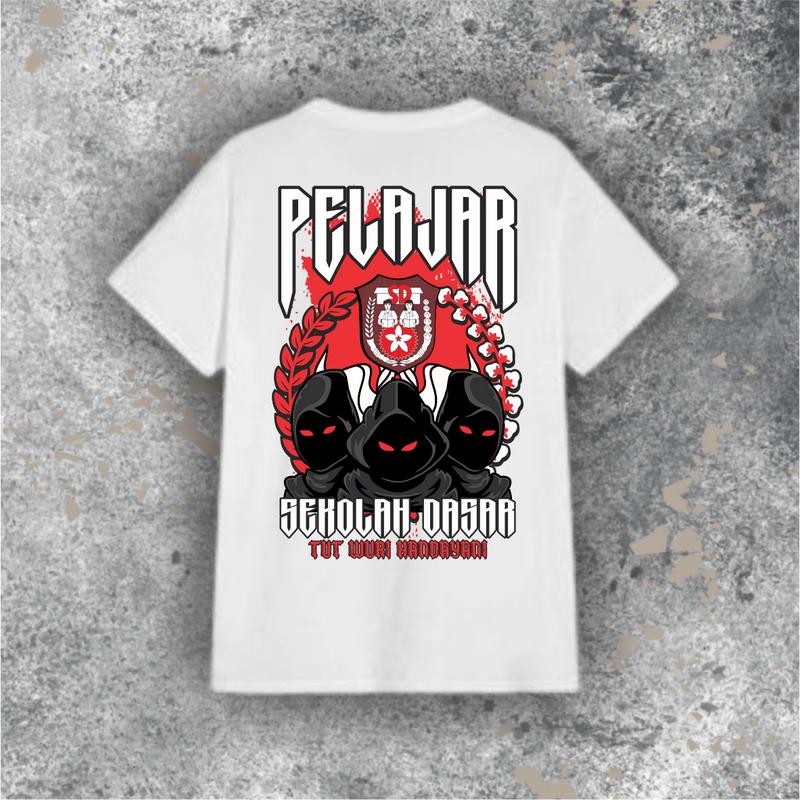 Kaos Pelajar SD - Kaos Unisex - Katun Combed - Kaos Distro Nyaman 4