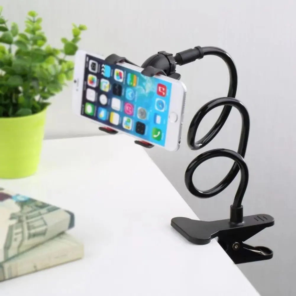 Universal Lazy Phone Holder 360 Rotate Handphone Desktop Bed Stand ...