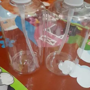 Botol Pump 500 ml Sabun Cair Pet Plastik Bening / Botol lotion  500 ml Pum Clip Capit plastik