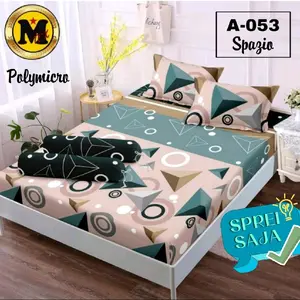 Sprei Seprei Seprai Spray Anti Geser Full Karet Keliling 200x200 180x200 160x200 120x200 Motif Terbaru Bahan Katun Berkualitas
