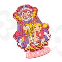 Gambar Surfer Girl Summer Barong Magnet 253AMGN003AST | Surfer Girl magnet | Bali fridge magnet | Barong Bali souvenir | cute Bali magnet | tropical home decor | colorful Bali gift | Surfer Girl collectible dari Surfer Girl Shop Kab. Badung 3 Tokopedia