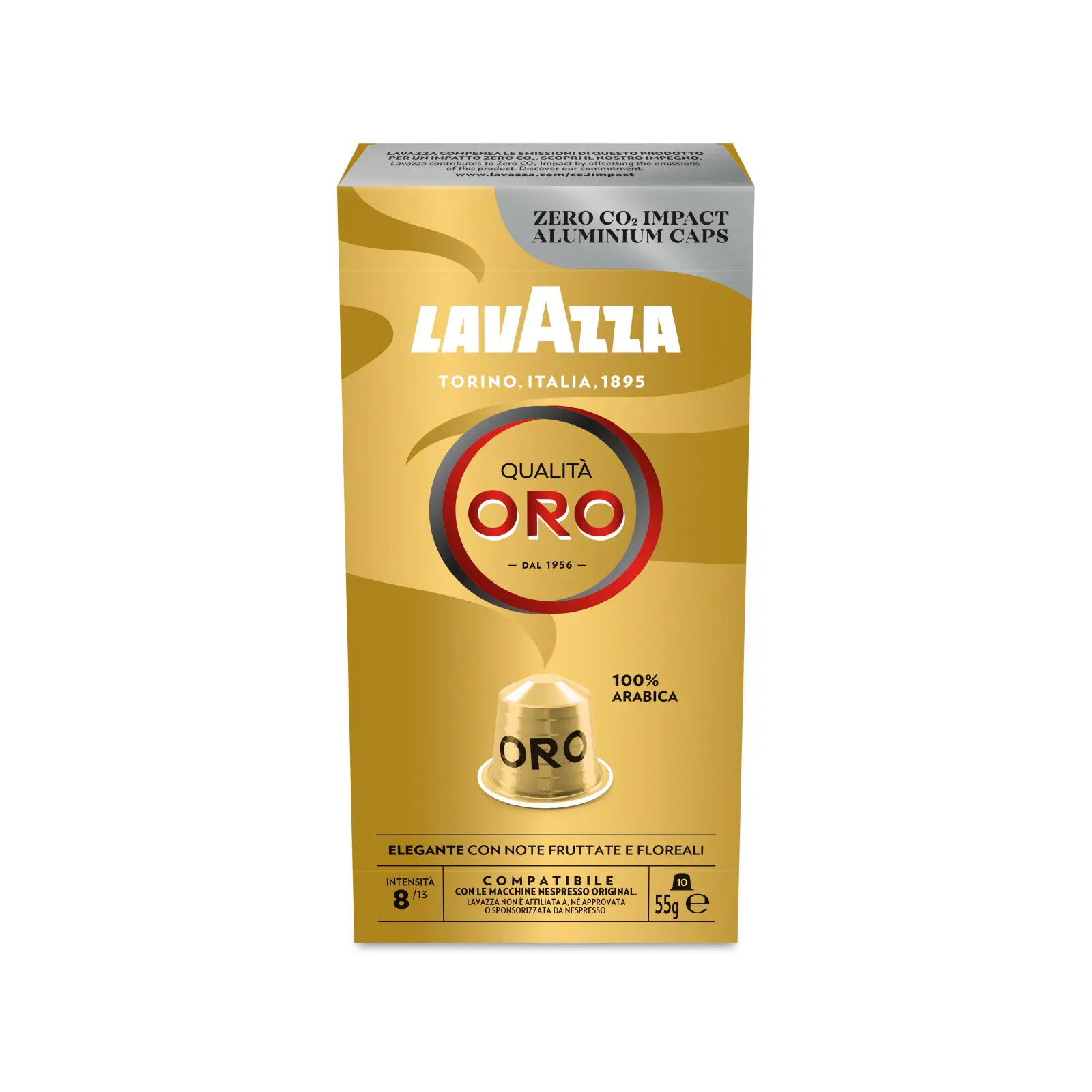 Lavazza Qualità Oro Nespresso Compatible Capsules 10pcs