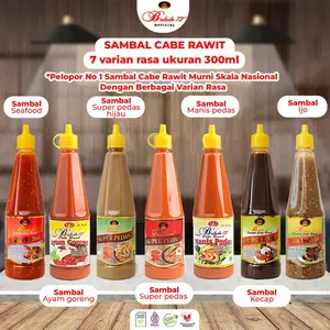 Sambal Cabe Rawit Balado 72 Super Pedas 300ml