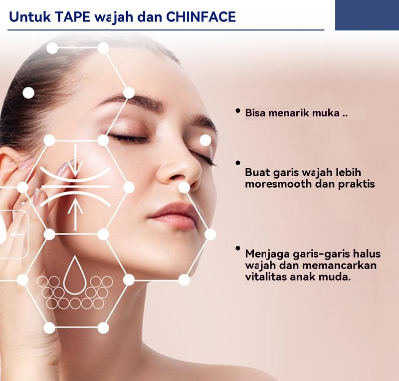 EELHOE Face Lift Patch Mengencangkan dan mengangkat garis-garis kulit wajah yang kendur, garis-garis halus, dan garis-garis anti-kerut pada wajah Pengangkat Aksesoris Komedo Kotoran 5