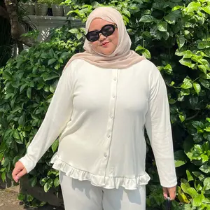 Char-la.id Meri Top Cardi / Atasan Wanita Jumbo / Baju Jumbo - CHA 1817