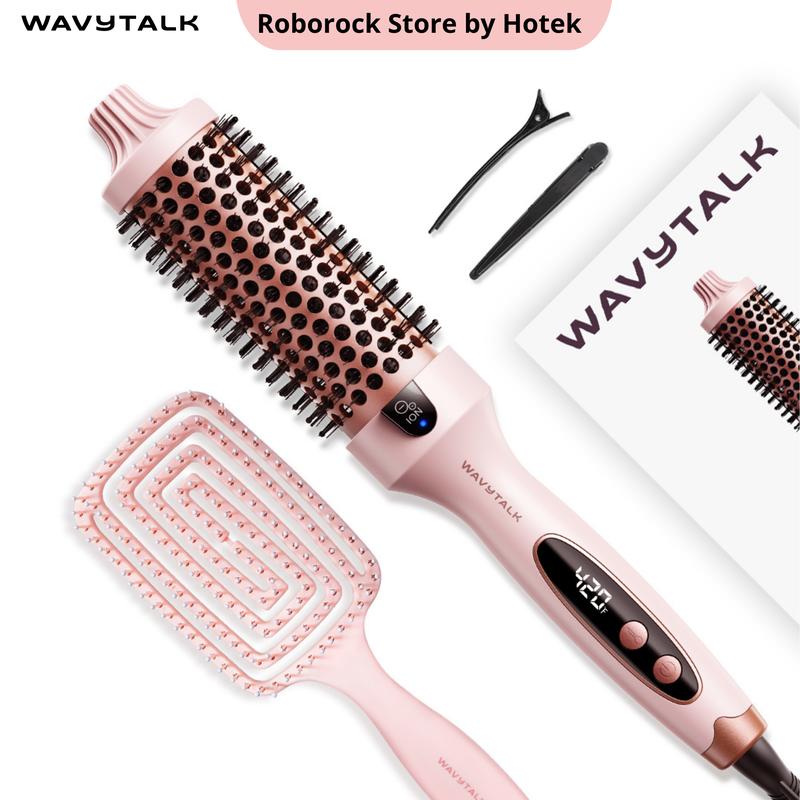 Lược Điện Tạo Kiểu Tóc Wavytalk Blowout Boost 38mm Cho Kiểu Tóc Bồng Bềnh Công Nghệ Ion Âm 5 Mức Nhiệt Độ Bảo Hành 2 Năm