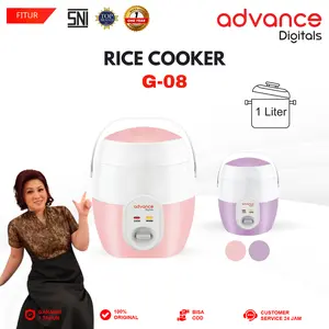【Exclusive SusanKitchenStore】G-08 Rice Cooker Elektrik Penanak Nasi Multifungsi 1 L Garansi Resmi 1 Tahun Bisa COD