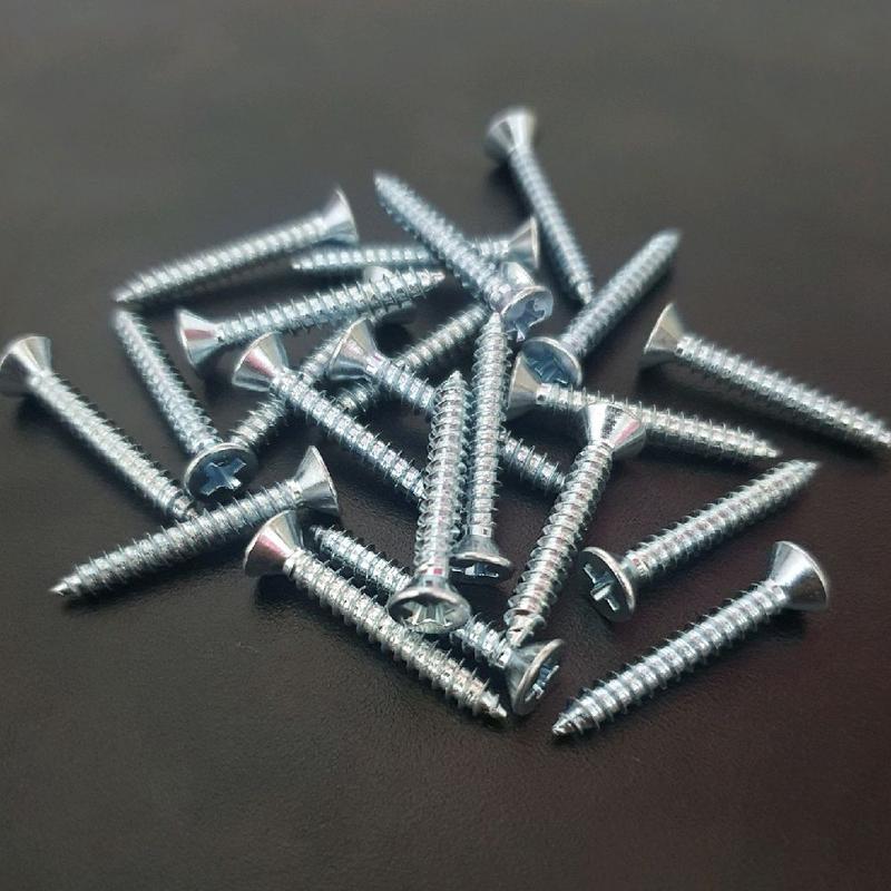 Paket Isi 100 Baut Skrup serbaguna ukuran 8mm,13mm,15mm,18mm,21mm,25mm,28mm,&45mm 5