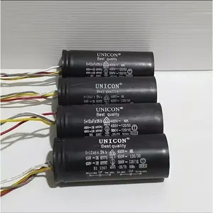 Kapasitor Mesin Cuci Double merk UNICON / Kapasitor Mesin Cuci Sharp Polytron Dua 2 Tabung