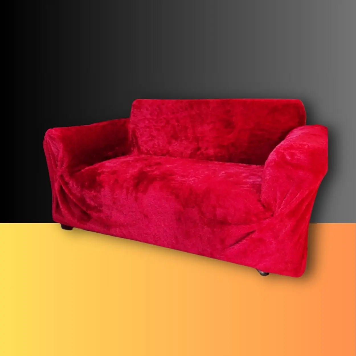 Alas Sofa Sarung Sofa Bulu Untuk 2-4 Kursi Ukuran 200x170cm Cover Sofa Kursi Ruang Tamu LP