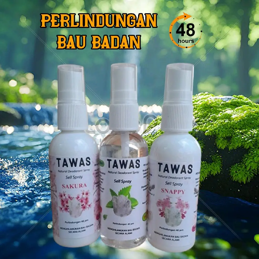 PAKET 3PCS TAWAS DEODORANT SPRAY MIX SA