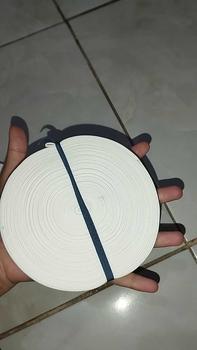 Product Review of Karet Pinggang/karet boxer/karet kolor perrol  Putih Hitam from o**n 0