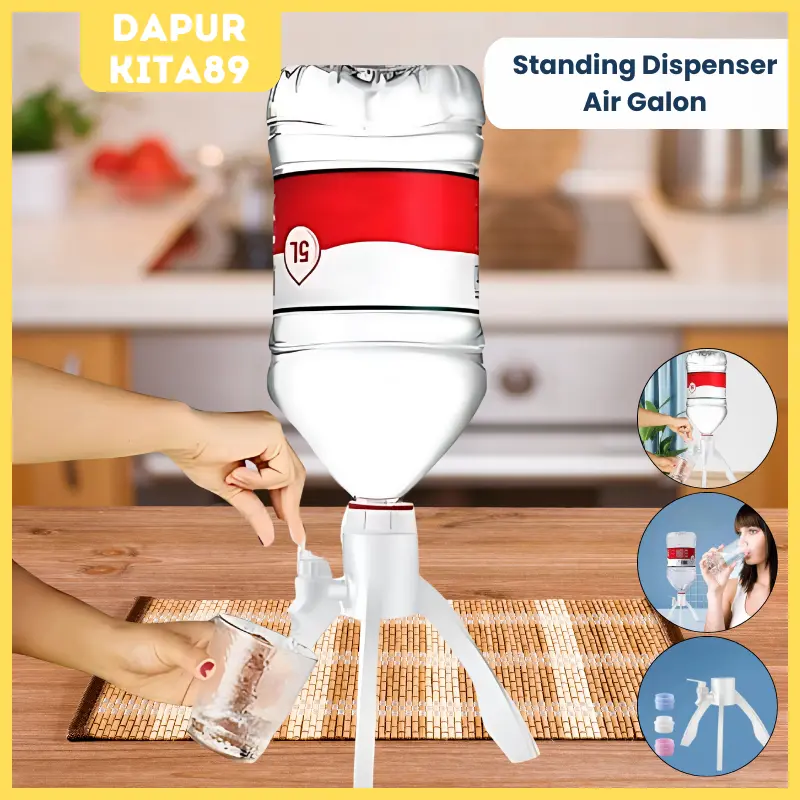 DK89 Dispenser Manual Untuk Galon DIY 5L Aquarium Es Standing Dispenser Air Galon