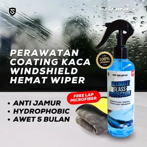 Coating Kaca Mobil Glass Protection | Pelindung Kaca Daun Talas Grosir Car