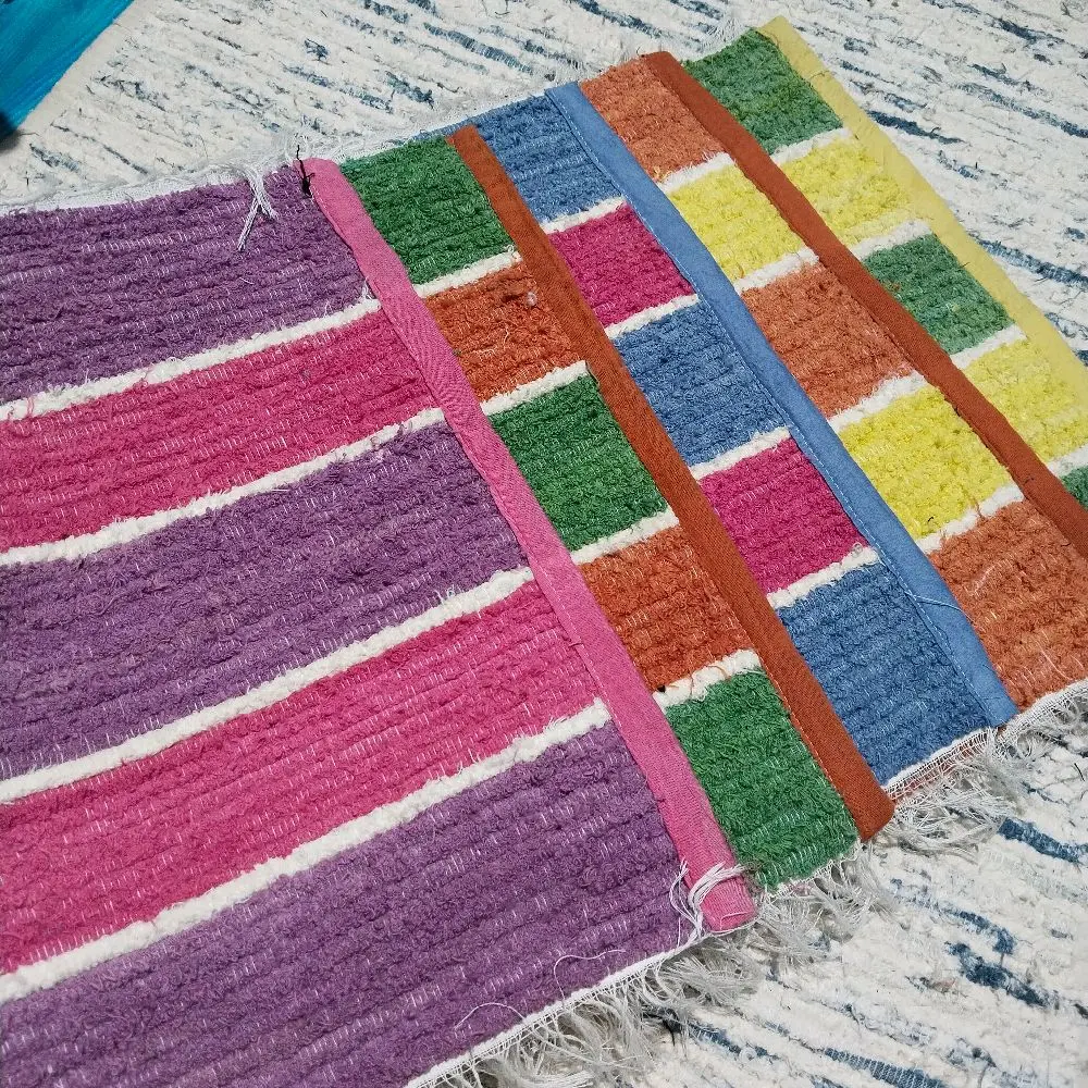 KESET KAKI MOTIF PELANGI DIKIRIM WARNA RANDOM