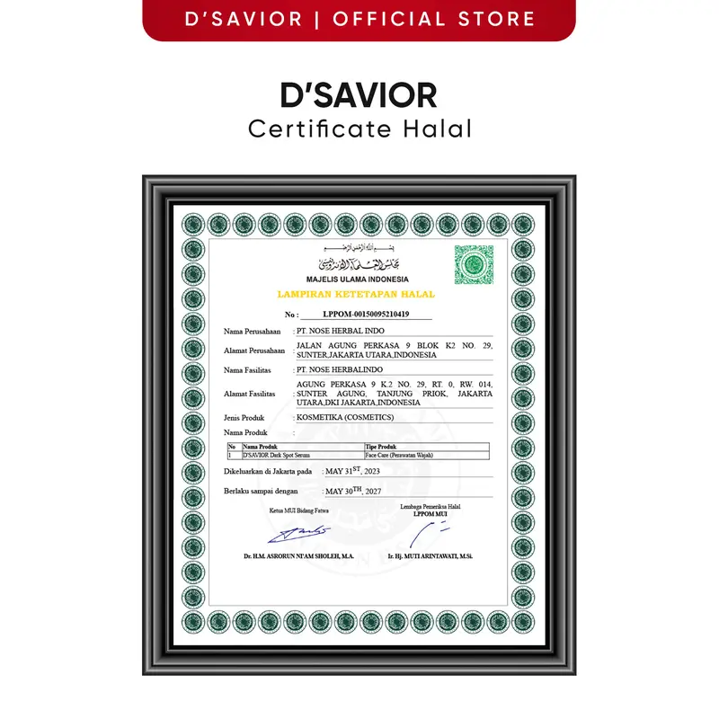 D'SAVIOR Darkspot Serum Ethyl Ascorbic Acid 20ml | Serum Wajah untuk Flek Hitam dan Bekas Jerawat 7