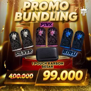 Paket Bundling V2 Sarung Jempol Gaming AP King Aksesoris Game Free Fire & Mobile Legends Favorit Andra ST